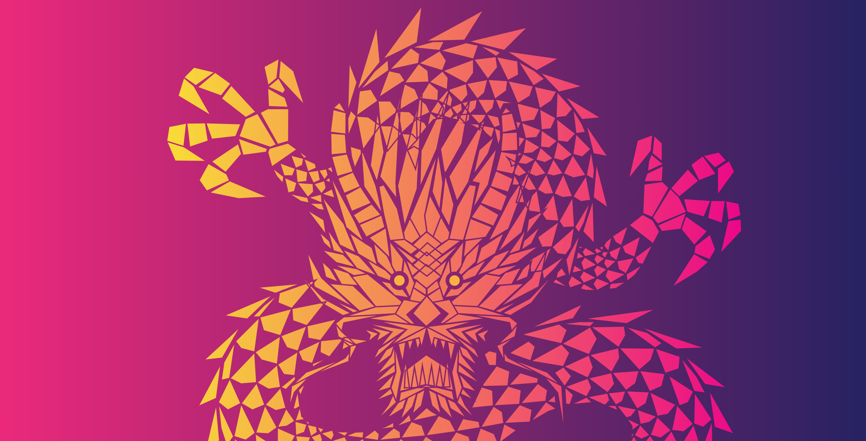 Geometric Dragon Blindgod